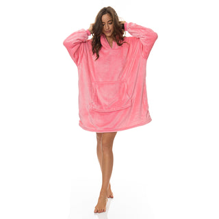 Royal Comfort Snug Hoodie - Pink-1833647284915671041