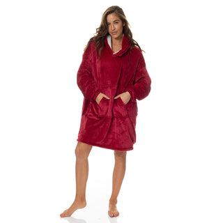 Royal Comfort Snug Hoodie - Red-1833647285062471680