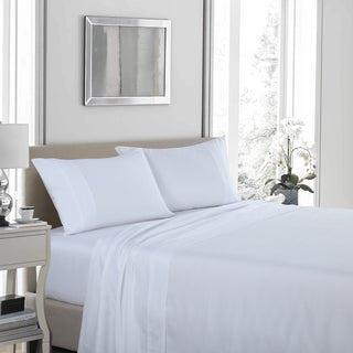 Royal Comfort 1200TC Ultrasoft 4 Piece Sheet Set - Double - White-1833647261473705985