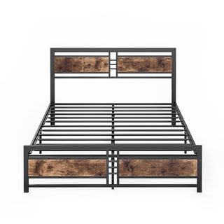 Levede Metal Bed Frame Queen Mattress-1831592516445671425