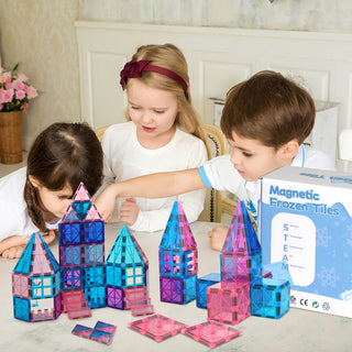 Bopeep Kids Magnetic Tiles Blocks