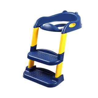 BoPeep Kids Toilet Ladder Blue-1831592971527655424