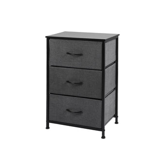 Levede Storage Cabinet Tower Chest Dark Grey-1831592841290321920