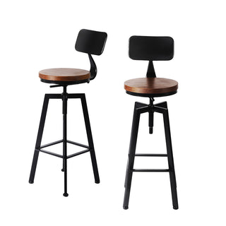 Levede 1x Industrial Bar Stools Kitchen-1831592703318691840