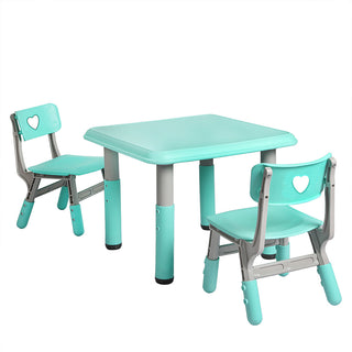 BoPeep Kids Table and Chairs Children Blue