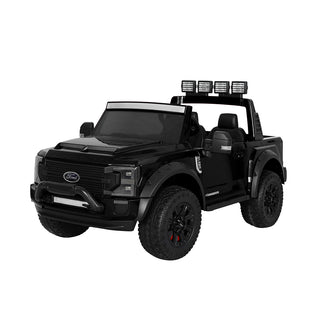 Kids Ride On Car Licensed Ford 2-Seat Black