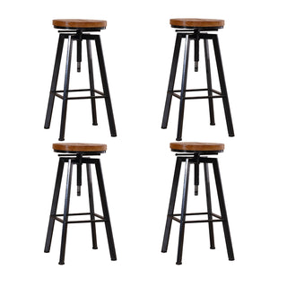 Levede 4x Bar Stools Industrial Kitchen-1831592505532092416