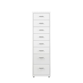 Levede Office Cabinet 8 Drawer Drawers White-1831592578777223169