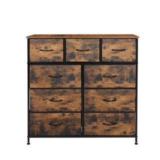 Levede Storage Cabinet Tower Chest Brown Fold-1831592609227870209