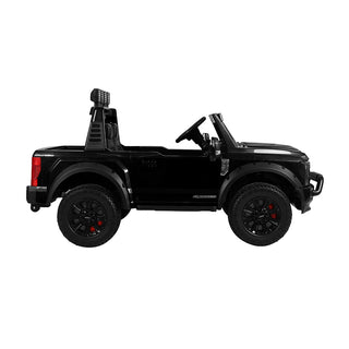Kids Ride On Car Licensed Ford 2-Seat Black