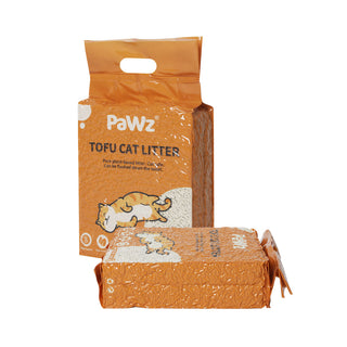 PaWz 2.5kg Tofu Cat Litter Clumping Natural-1836526662121033729