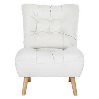 Levede Lounge Accent Chair Sofa Recliner Cream-1831592517662019585