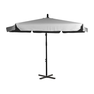 Mountview 3M Cantilever Umbrella Outdoor Grey Without Base-1831592614961483777