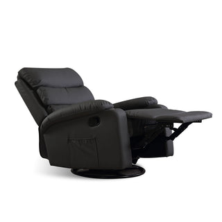 Levede Massage Chair Recliner 360 Swivel Black-1836526639924776961