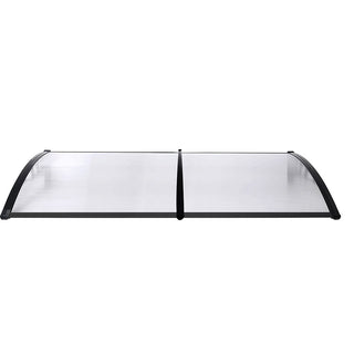 Mountview Window Door Awning Outdoor 1M X 2.4M Transparent 1x2.4M-1831592606488989697