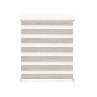 Marlow Blackout Zebra Roller Blind Curtains 120x210 Beige-1831592787481595905