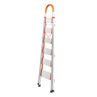 Traderight 6 Step Ladder Folding Aluminium-1831592591204945921