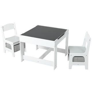 BoPeep Kids Table and Chairs Set Storage-1831592631449292801