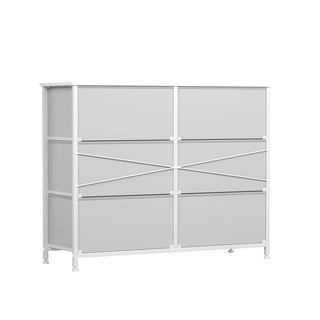 Levede 6 Chest of Drawers Storage Cabinet-1831592632489480193