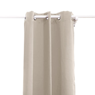 2x Blockout Curtains Panels 3 Layers Beige CD1003-132X213-GR-1831592972584620033