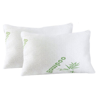 DreamZ 2x Memory Foam Pillow Bamboo-1831592919270821889