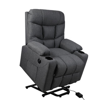 Levede Recliner Chair Electric Lift Grey-1836526639782170625