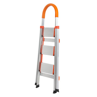 Traderight 3 Step Ladder Folding Aluminium-1831592738924138497