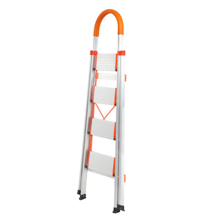 Traderight 4 Step Ladder Folding Aluminium-1831592663896428545