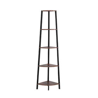 Levede 5 Tier Corner Shelf Industrial-1831592745425309697