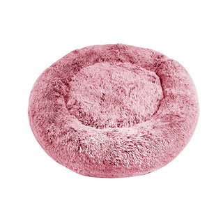 PaWz Pet Bed Memory Foam Dog Donut Pink Medium-1831593122606485505