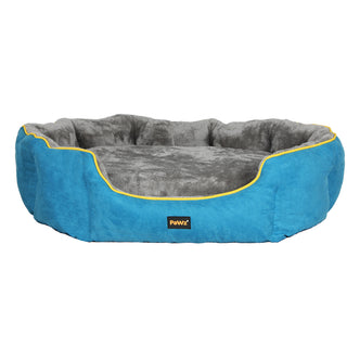 PaWz Electric Pet Heater Bed Heated XL Blue X-Large-1831593125861265409
