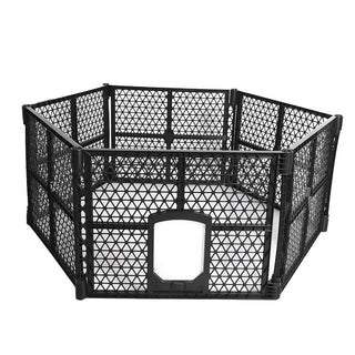 PaWz Pet Playpen Folding Dog Plastic M Medium-1836526653463990273