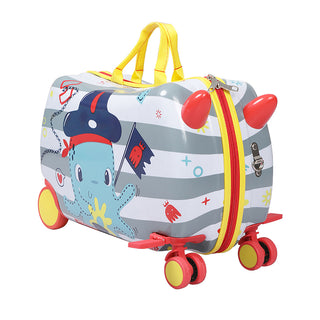 BoPeep Kids Ride On Suitcase Children-1831592837641277441