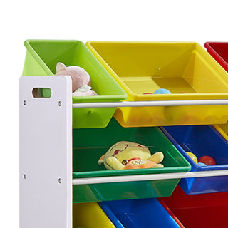 Levede 12Bins Kids Toy Box Bookshelf