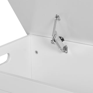 Levede Kids Toy Box Storage Chest Cabinet White